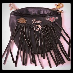 Fringed Motorcycle purse